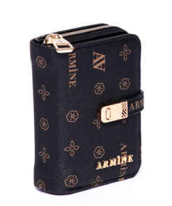 Armine Kadın El Çantası / Cüzdan C01 SiyBas