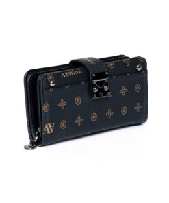 Armine Kadın El Çantası / Cüzdan C03 SiyBas